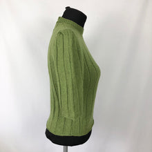 Load image into Gallery viewer, Reproduction 1940s Wartime Jumper in Turtle Green - Bust 33 34 35 36