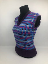 Load image into Gallery viewer, Reproduction 1940s Striped Pullover - B34 36