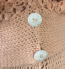 Load image into Gallery viewer, Original 1930s Crochet Skirt and Top Set - B34