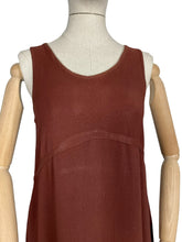 Load image into Gallery viewer, Original 1920's 1930's Crepe Underwear Matching Set with Knickers and Slip - Bust 34