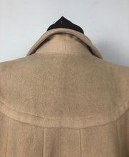 Load image into Gallery viewer, 1940s Wool Swing Coat with Beautiful Pocket Detail - Bust 38 40