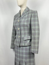 Load image into Gallery viewer, Original 1950s Marlbeck Tweed Suit in Purple and Green - Bust 35 36