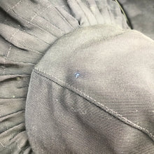 Load image into Gallery viewer, 1940s Dark Blue Grosgrain "Bonnet" Hat with Wide Brim
