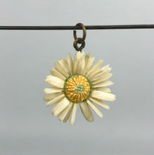 Load image into Gallery viewer, Vintage 1930s 1940s Carved Daisy Pendant