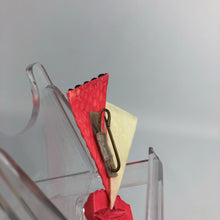 Load image into Gallery viewer, 1930s 1940s Cream and Coral Early Plastic Brooch