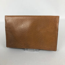 Load image into Gallery viewer, Original 1940s Gents' Pig Skin Brown Leather Wallet - Deadstock