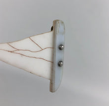 Load image into Gallery viewer, 1940s White and Blue Sailing Boat Brooch - Make Do and Mend