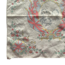 Load image into Gallery viewer, Original 1930's King George VI's Souvenir Hankie in Soft Cotton with Elizabeth and Flags