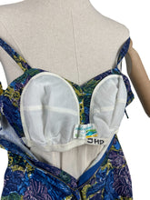 Load image into Gallery viewer, Original 1950's Maidenform Bright Floral Swimsuit - Vintage Swimwear - Bust 36*