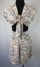 Load image into Gallery viewer, 1940s Three Piece Playsuit - Shorts Top & Skirt Set - B32 33