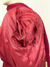 Load image into Gallery viewer, Original 1940s Double Breasted Burgundy Red Belted Coat by Barnett-Hutton - Bust 36 37 38