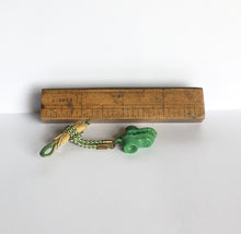 Load image into Gallery viewer, Vintage 1930s or 1940s Green Boots and Riding Crop Brooch