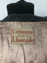 Load image into Gallery viewer, 1940s Grey Faux Fur "Teddy Bear" Coat - Bust 38 40 42