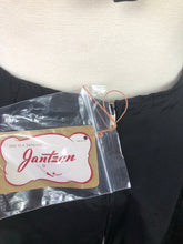 Load image into Gallery viewer, 1940s Deadstock Jantzen Black Two Piece Playsuit - Shorts and Top Set - B34 35