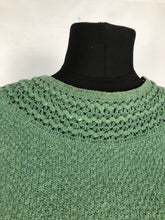 Load image into Gallery viewer, 1950s Sage Green Three Piece Acrylic Knit Set By Orlon - Bust 38 40