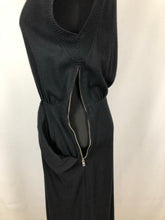Load image into Gallery viewer, CC41 1940s Black Knitted Wiggle Dress by Jaeger - B34 35