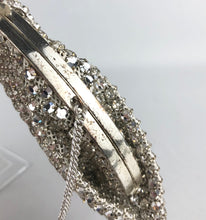 Load image into Gallery viewer, 1940s 1950s Claw Set Clear Paste Evening Purse - Super Sparkly
