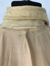Load image into Gallery viewer, RESERVED FOR SOPHIE DO NOT BUY 1930s Cream Herringbone Coat with Smart Detailing - Bust 38 40 42
