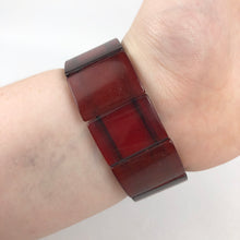 Load image into Gallery viewer, Original 1940s Bakelite Buckle Bracelet
