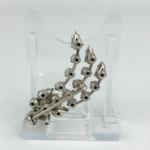 Load image into Gallery viewer, Vintage Claw Set Clear Paste Shooting Star Brooch