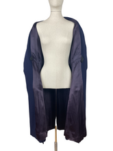 Load image into Gallery viewer, Exceptional 1940s French Navy Coat with Balloon Sleeves - Bust 36