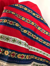 Load image into Gallery viewer, Original 1950s Red Cotton Patio Set - Bust 34" Waist 24"