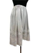 Load image into Gallery viewer, Original 1920's Ice Blue Chiffon and Lace Bloomers - Vintage Knickers - Waist 26 28 30 32 34