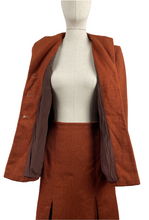 Load image into Gallery viewer, Original 1930s Chestnut Tweed Walking Suit - Exquisite Colour - Bust 34 35 36