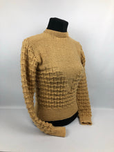 Load image into Gallery viewer, Reproduction 1930s Butterscotch Jumper - B35 38