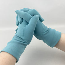 Load image into Gallery viewer, Vintage Dents Soft Blue Seamed Nylon Gloves - Great Vintage Accessory