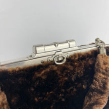 Load image into Gallery viewer, Antique Victorian Genuine Fur Muff Bag with Coin Purse *