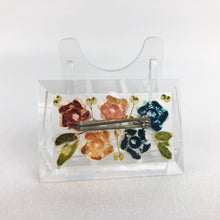 Load image into Gallery viewer, Large Original 1940's Reverse Carved Lucite Brooch with Flowers *