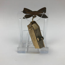 Load image into Gallery viewer, Vintage 1950s London Souvenir Mini Postcard Brooch with a Bow