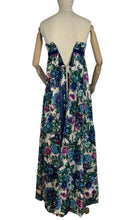 Load image into Gallery viewer, Exceptionally Beautiful Original 1950's Silk Evening Gown with Satin Lined Drapes - Bust 30