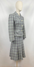 Load image into Gallery viewer, Original 1950s Marlbeck Tweed Suit in Purple and Green - Bust 35 36