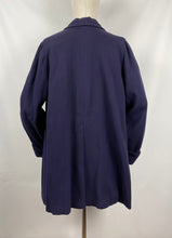 Load image into Gallery viewer, Original 1940s Navy Blue Swing Jacket - Bust 38 40 42