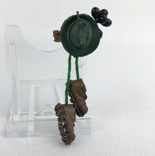 Load image into Gallery viewer, Vintage 1940s Tyrolean Tourist Piece with Green Hat and Hanging Boots