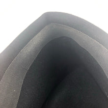 Load image into Gallery viewer, 1940s Black Felt "Chimney Pot" Hat