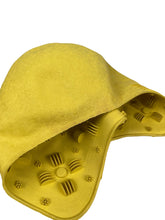 Load image into Gallery viewer, Fabulous Original 1930's Lemon Yellow Swimming Cap - Vintage Swimwear