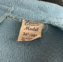 Load image into Gallery viewer, Original 1940s CC41 Blue Wool Blouse by Etam- B36 38
