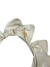 Load image into Gallery viewer, Original 1950's White Hat Made From Four Large Bows - Fabulous Little Summer Hat *