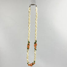 Load image into Gallery viewer, Beautiful Vintage Mother of Pearl Necklace with Salmon Pink Coloured Shell Chips
