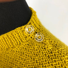 Load image into Gallery viewer, Reproduction 1930s Mustard Jumper - B35 36 37 38