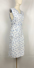 Load image into Gallery viewer, CC41 1940s Floral Cotton Wrapover - Would Make A Great Summer Dress - Bust 37 38 39