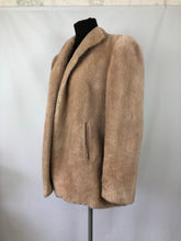 Load image into Gallery viewer, 1940s Faux Fur Jacket - Classic Boxy Shape - Bust 38 40