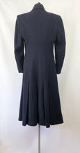 Load image into Gallery viewer, Original 1940s CC41 Navy Wool Coat with Great Pocket Detail - Bust 36 38
