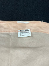 Load image into Gallery viewer, Original 1930's Pure Silk French Knickers With Lace Trim and Original Tag - Waist 25 26