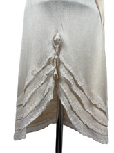Load image into Gallery viewer, Original Duo of 1920's French Knickers in Black and Cream Celanese with Lace Ruffle Trim - Waist 26 28