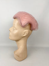 Load image into Gallery viewer, Original 1950's Pastel Pink Nylon Hat - Classic Shape *
