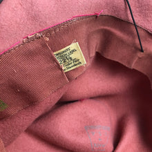 Load image into Gallery viewer, 1930s 1940s Pink Felt Fedora with Grosgrain Trim